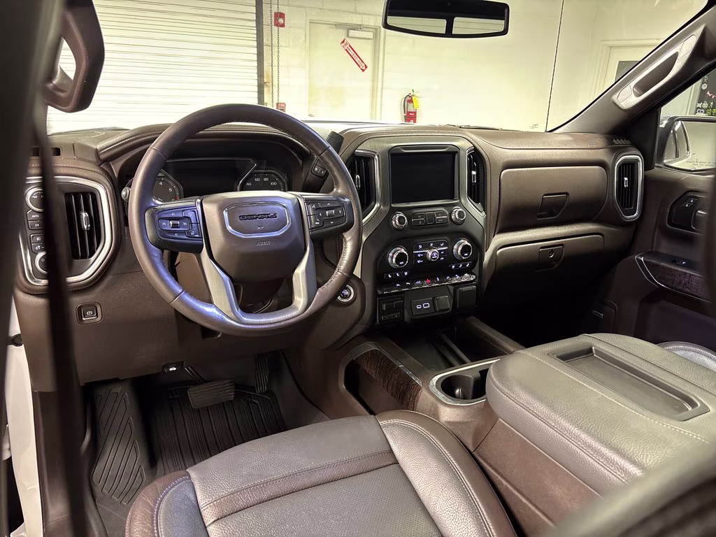 2022 White Frost Tricoat GMC Sierra 1500 Limited Denali 4X4 Truck