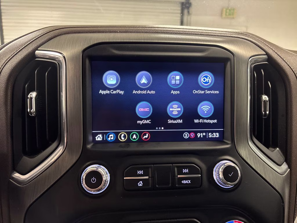 2022 White Frost Tricoat GMC Sierra 1500 Limited Denali 4X4 Truck