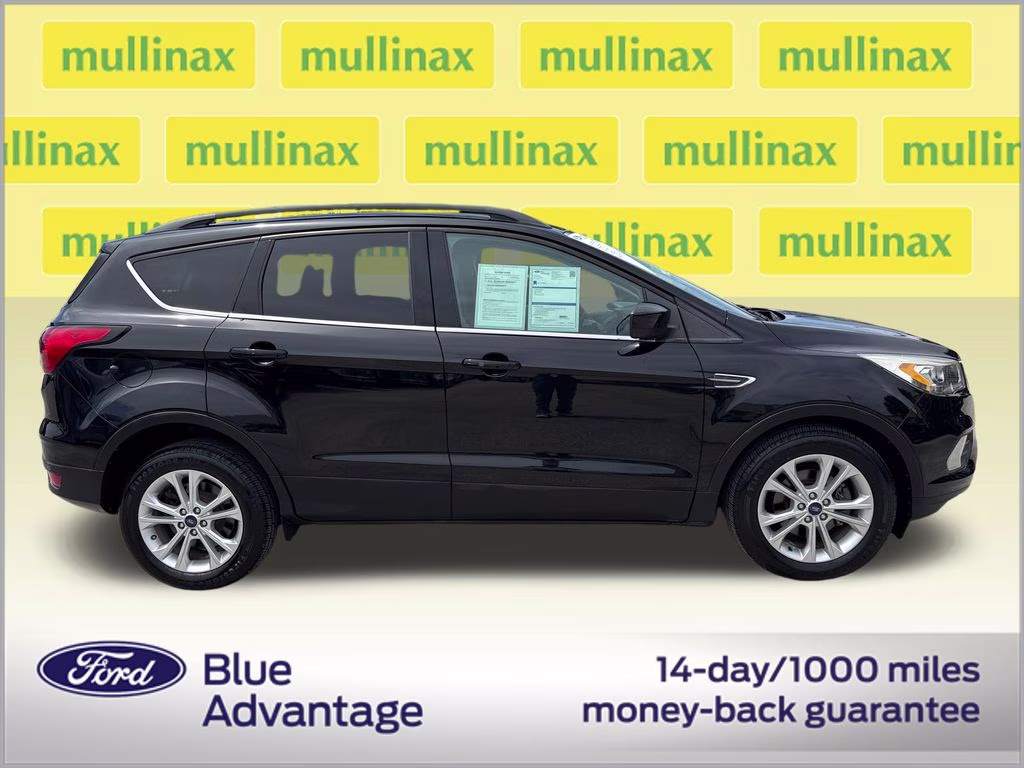 2019 Agate Black Metallic Ford Escape SEL FWD SUV