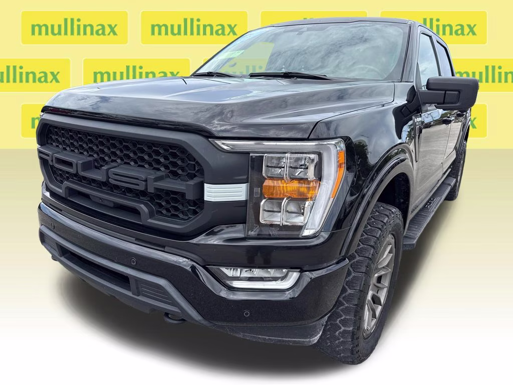 2021 Agate Black Metallic Ford F-150 XLT ROUSH 4X4 Truck