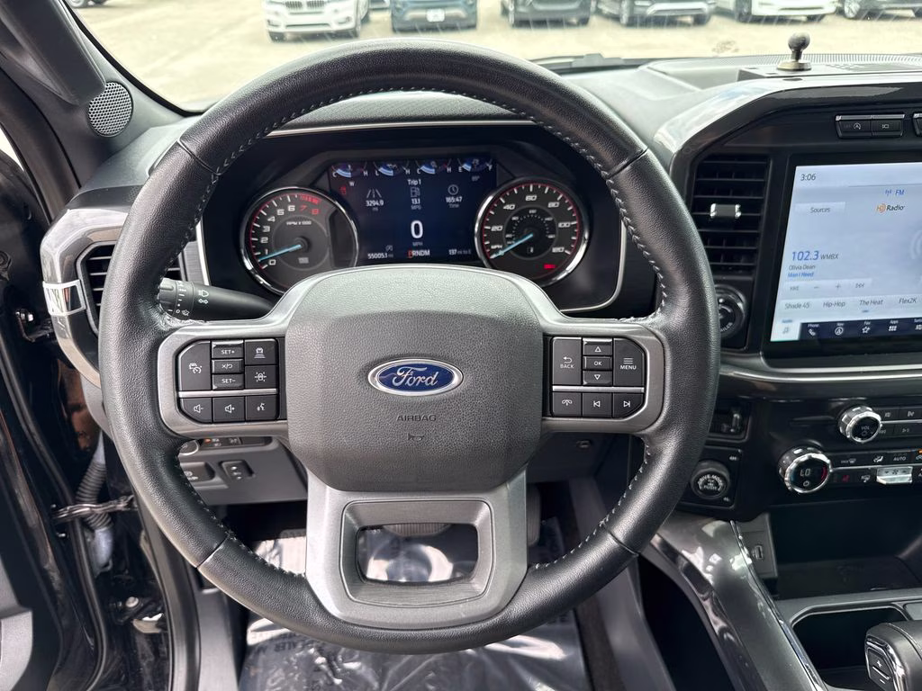2021 Agate Black Metallic Ford F-150 XLT ROUSH 4X4 Truck