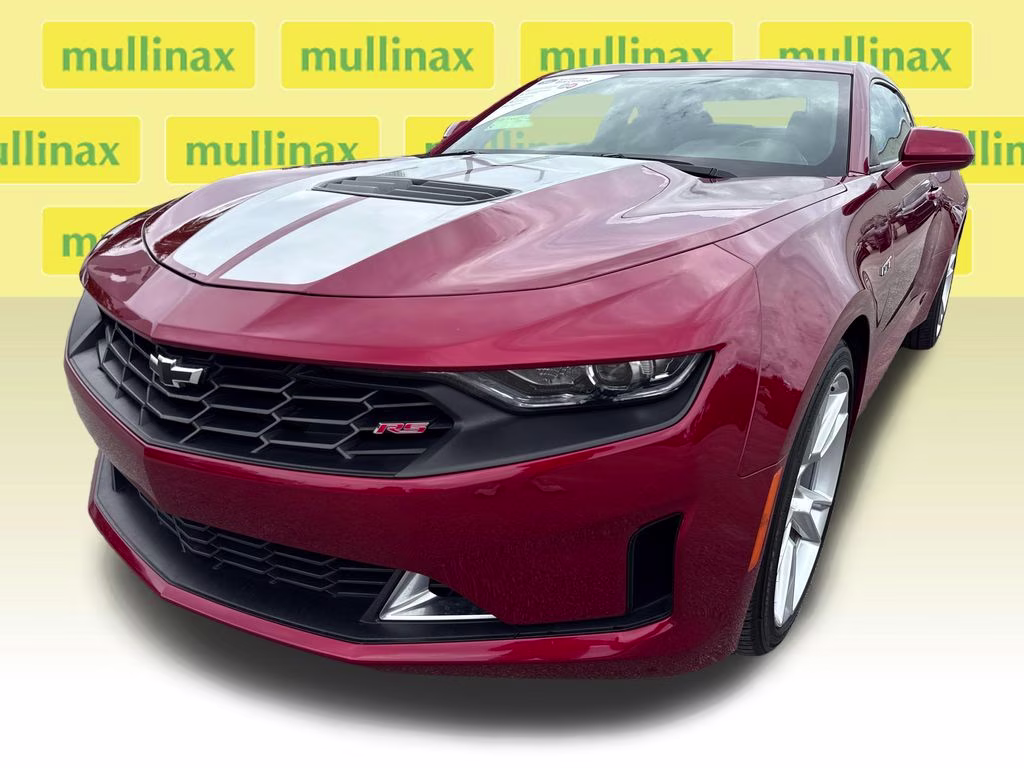 2021 Wild Cherry Tintcoat Chevrolet Camaro LT1 RWD Coupe