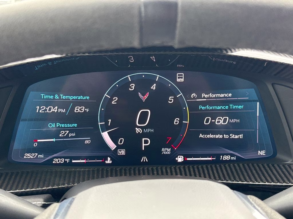 2021 Ceramic Matrix Gray Metallic Chevrolet Corvette Stingray RWD Coupe
