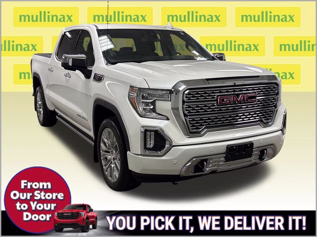 2022 White Frost Tricoat GMC Sierra 1500 Limited Denali 4X4 Truck