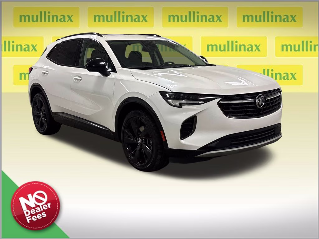 2023 White Frost Tricoat Buick Envision Essence FWD SUV