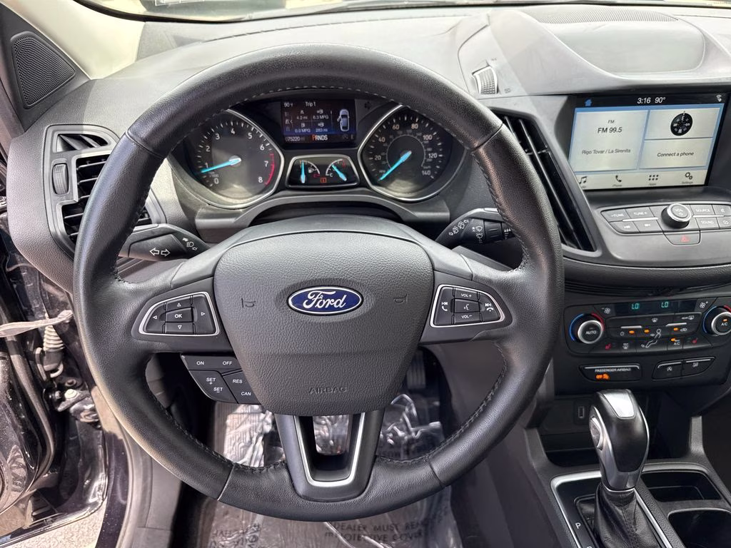 2019 Agate Black Metallic Ford Escape SEL FWD SUV