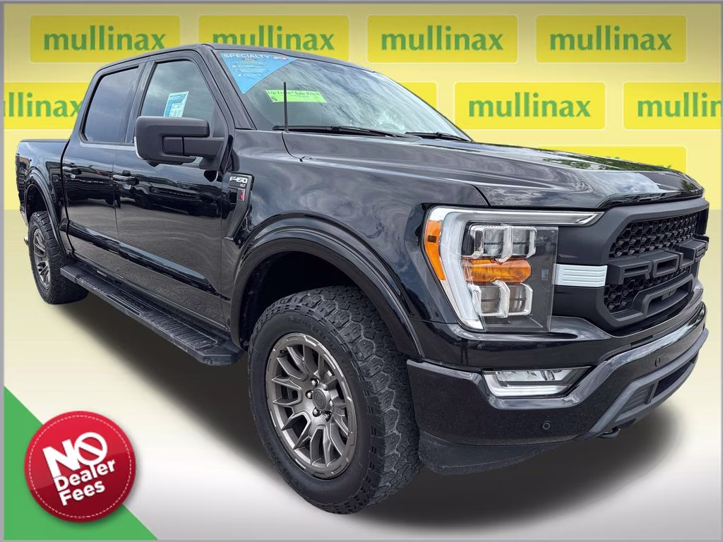 2021 Agate Black Metallic Ford F-150 XLT ROUSH 4X4 Truck