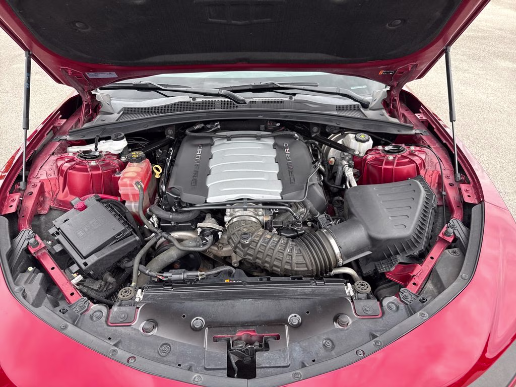 2021 Wild Cherry Tintcoat Chevrolet Camaro LT1 RWD Coupe