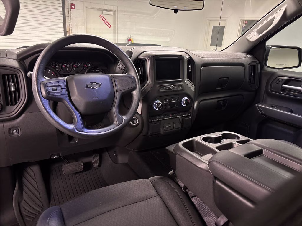 2023 Summit White Chevrolet Silverado 1500 Custom Trail Boss 4X4 Truck