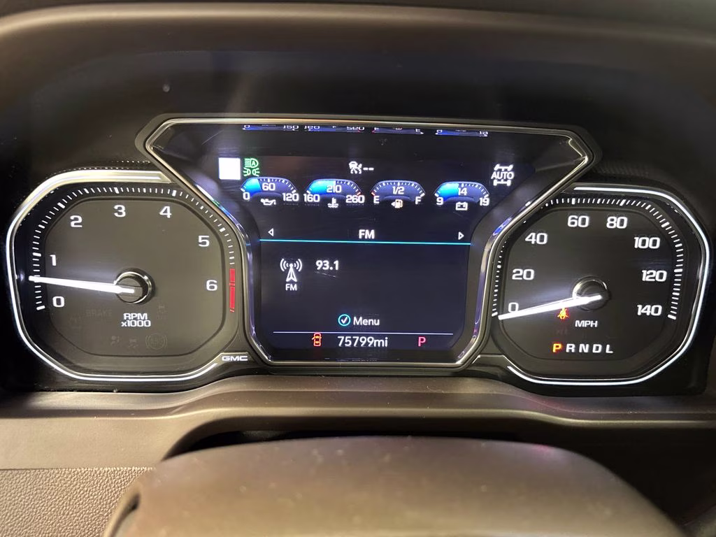 2022 White Frost Tricoat GMC Sierra 1500 Limited Denali 4X4 Truck