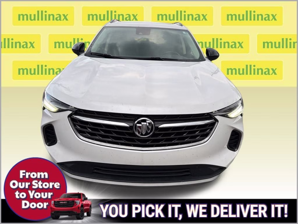 2023 White Frost Tricoat Buick Envision Essence FWD SUV