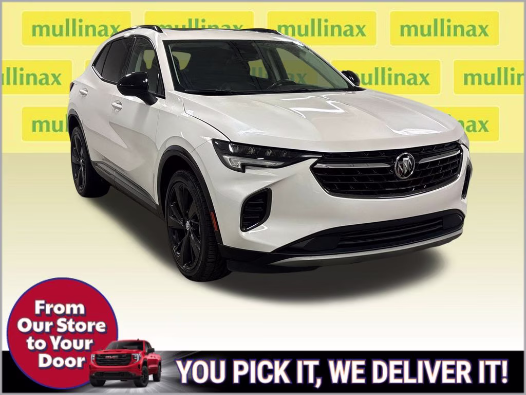 2023 White Frost Tricoat Buick Envision Essence FWD SUV