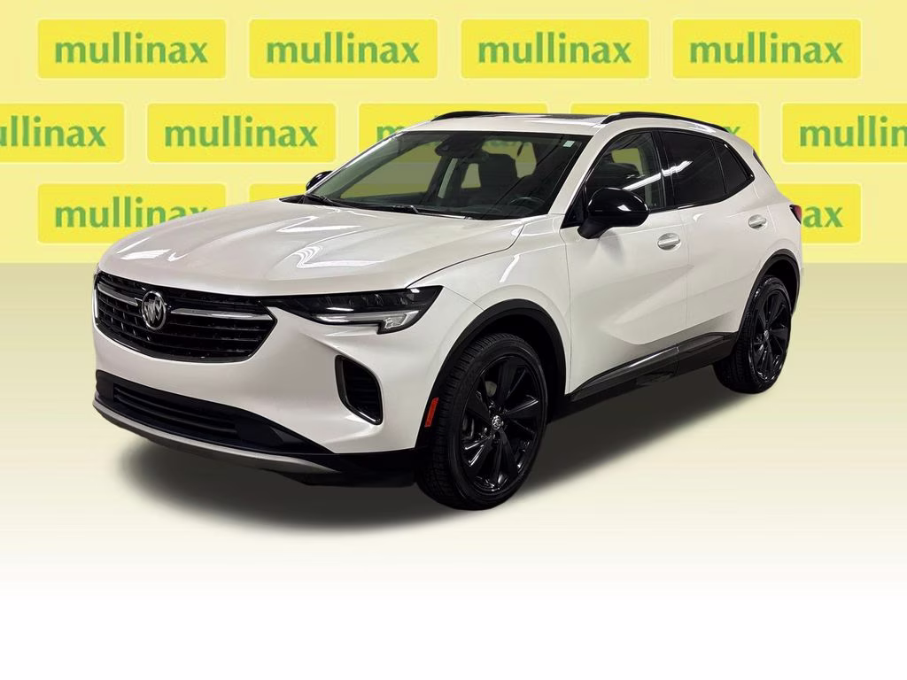 2023 White Frost Tricoat Buick Envision Essence FWD SUV