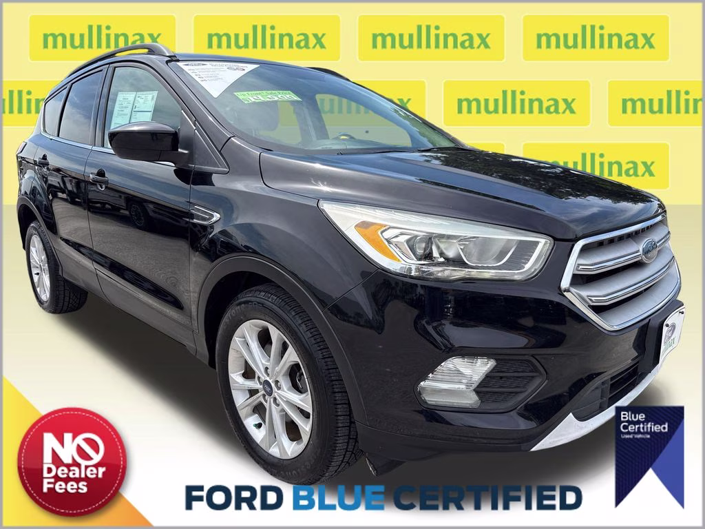 2019 Agate Black Metallic Ford Escape SEL FWD SUV