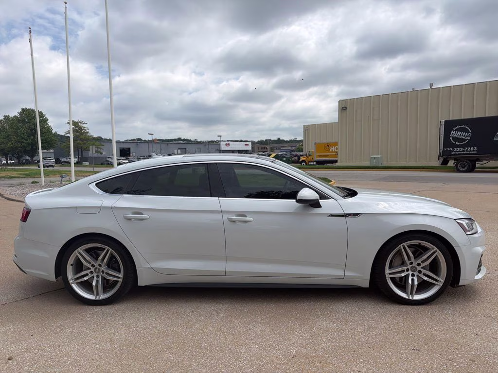 2018 Glacier White Audi A5 2.0T Premium Plus AWD Hatchback