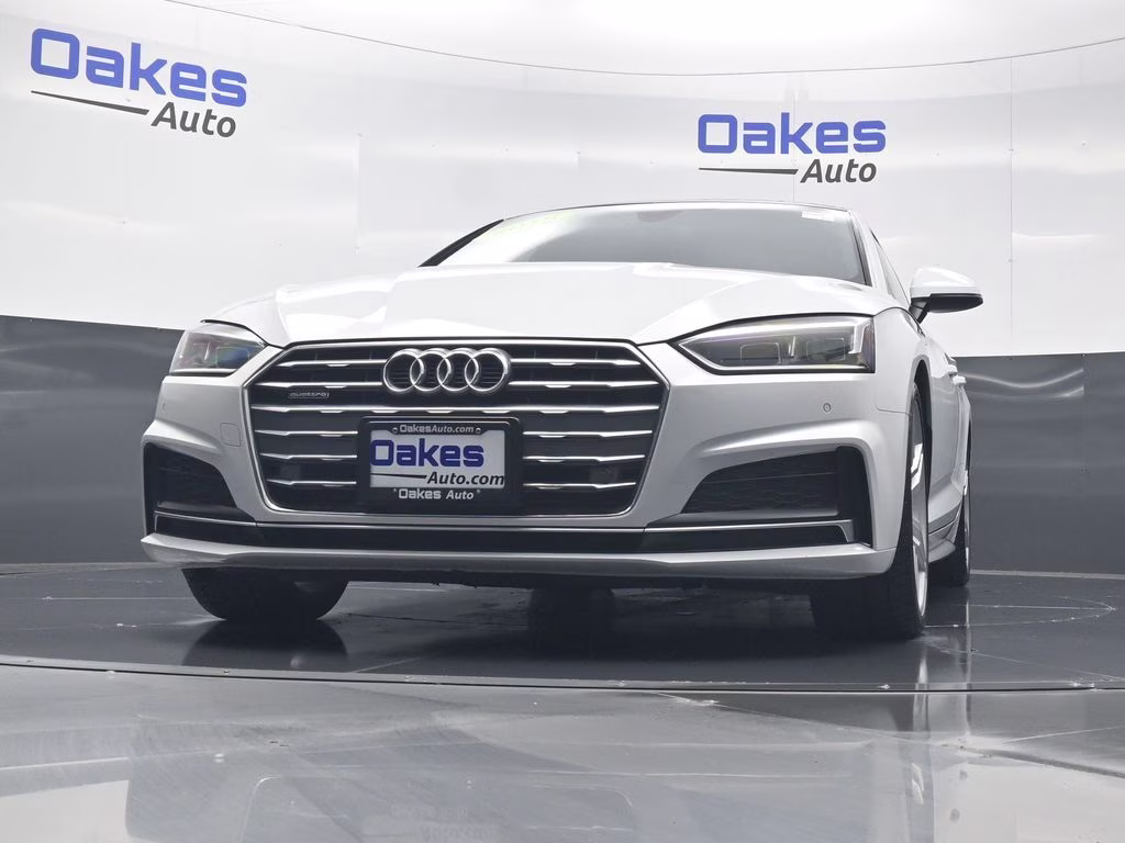 2018 Glacier White Audi A5 2.0T Premium Plus AWD Hatchback