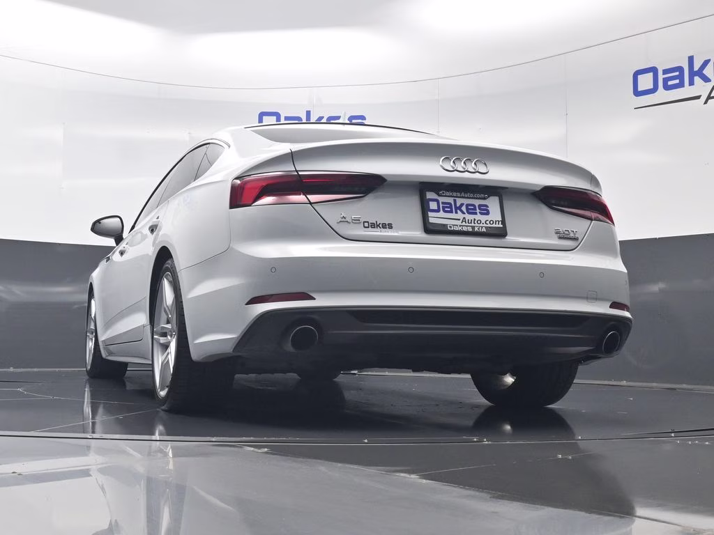 2018 Glacier White Audi A5 2.0T Premium Plus AWD Hatchback