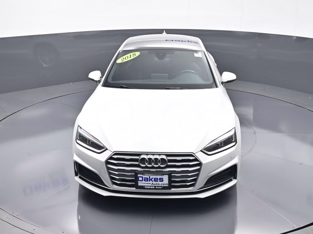 2018 Glacier White Audi A5 2.0T Premium Plus AWD Hatchback