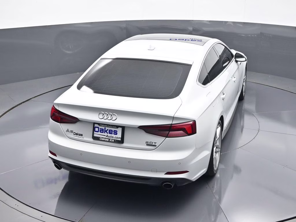 2018 Glacier White Audi A5 2.0T Premium Plus AWD Hatchback
