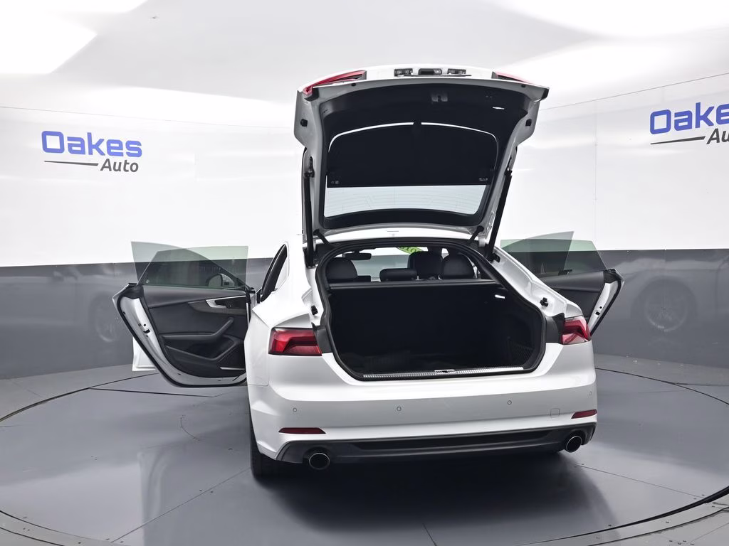 2018 Glacier White Audi A5 2.0T Premium Plus AWD Hatchback
