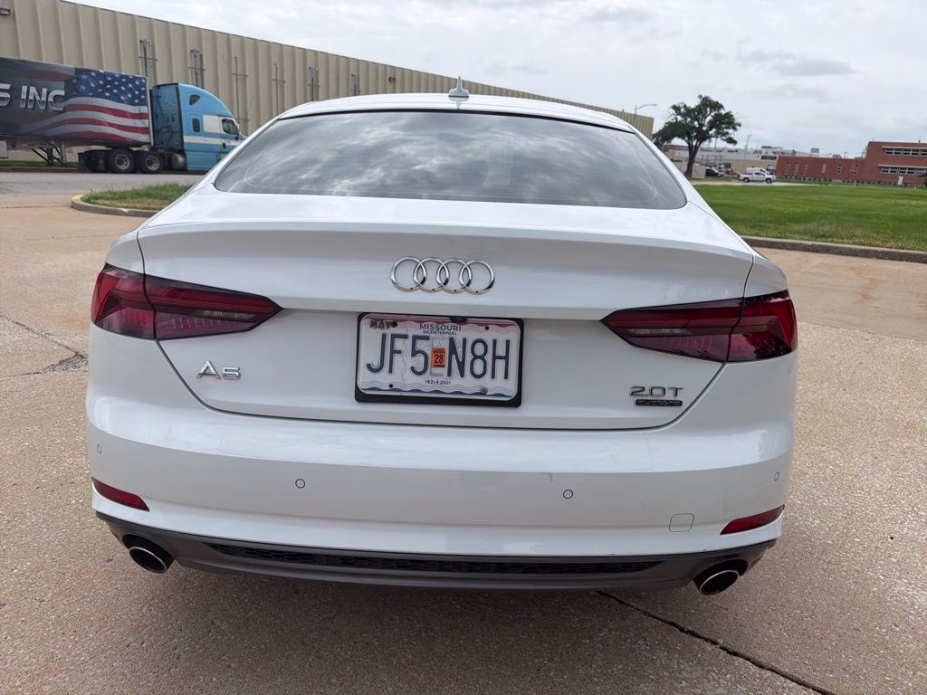 2018 Glacier White Audi A5 2.0T Premium Plus AWD Hatchback