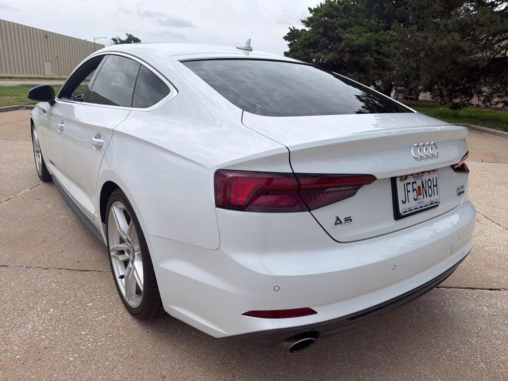 2018 Glacier White Audi A5 2.0T Premium Plus AWD Hatchback
