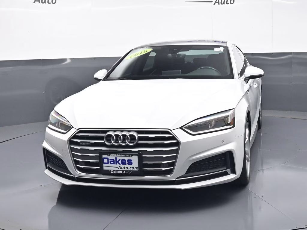 2018 Glacier White Audi A5 2.0T Premium Plus AWD Hatchback