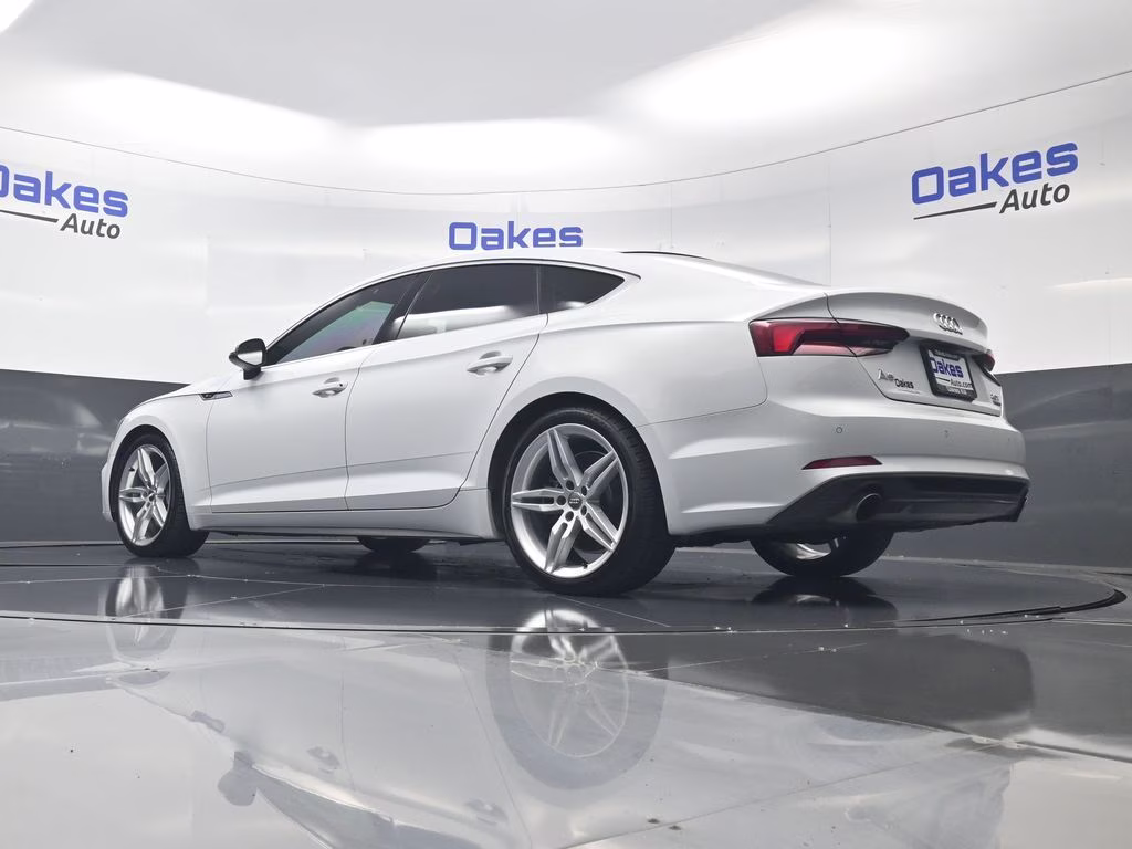 2018 Glacier White Audi A5 2.0T Premium Plus AWD Hatchback