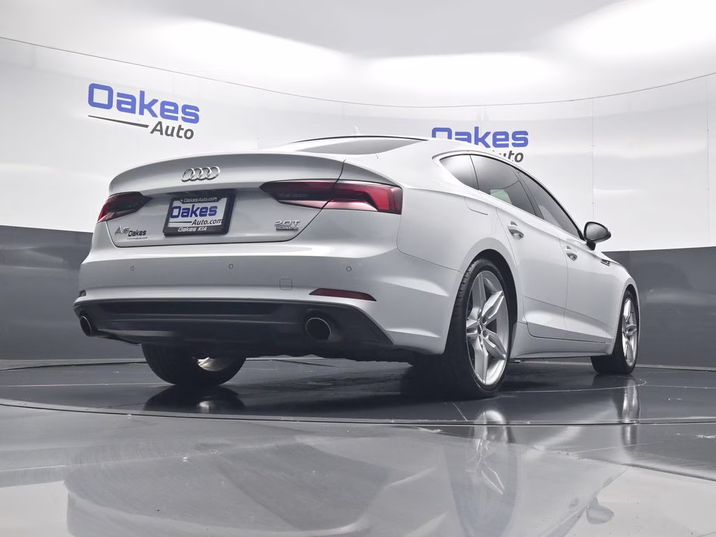 2018 Glacier White Audi A5 2.0T Premium Plus AWD Hatchback