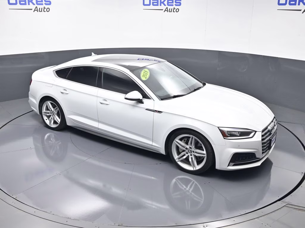 2018 Glacier White Audi A5 2.0T Premium Plus AWD Hatchback