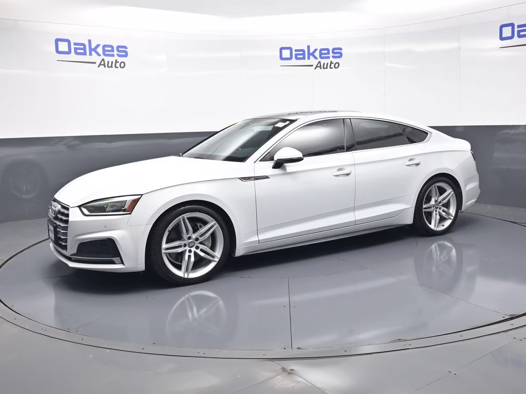 2018 Glacier White Audi A5 2.0T Premium Plus AWD Hatchback