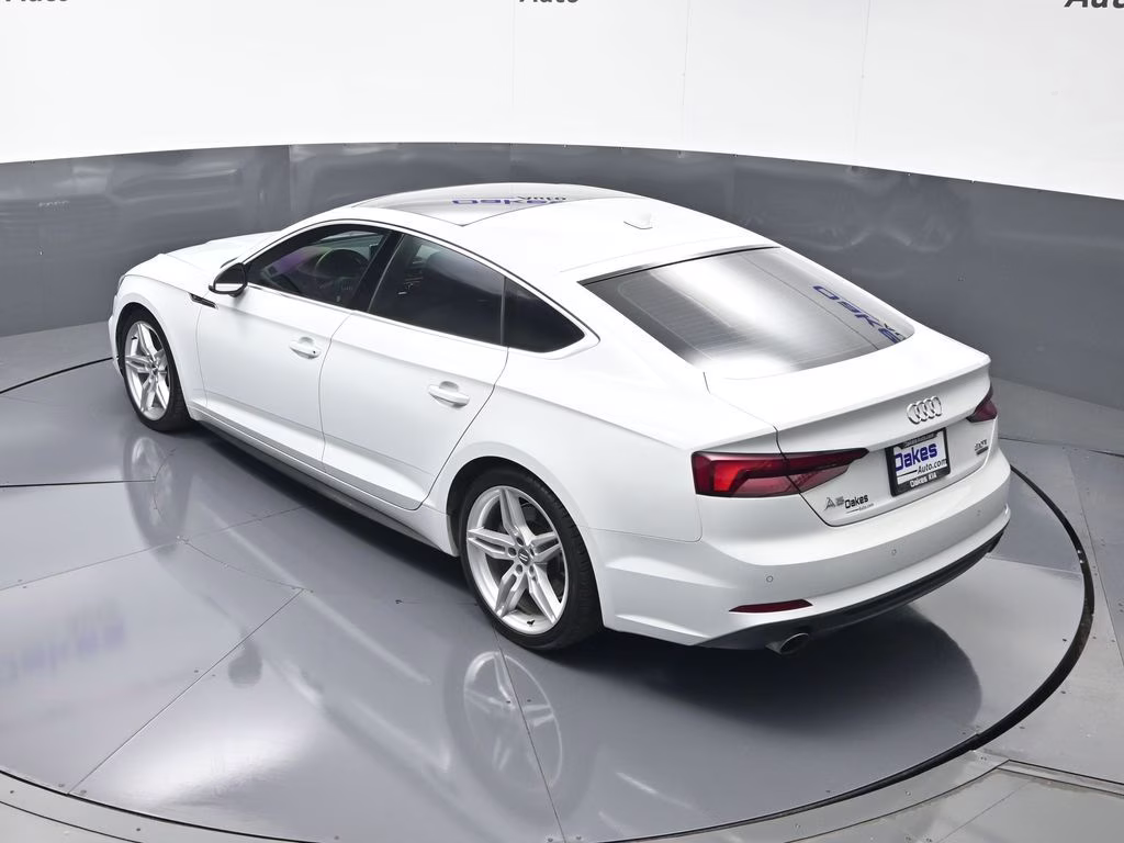 2018 Glacier White Audi A5 2.0T Premium Plus AWD Hatchback