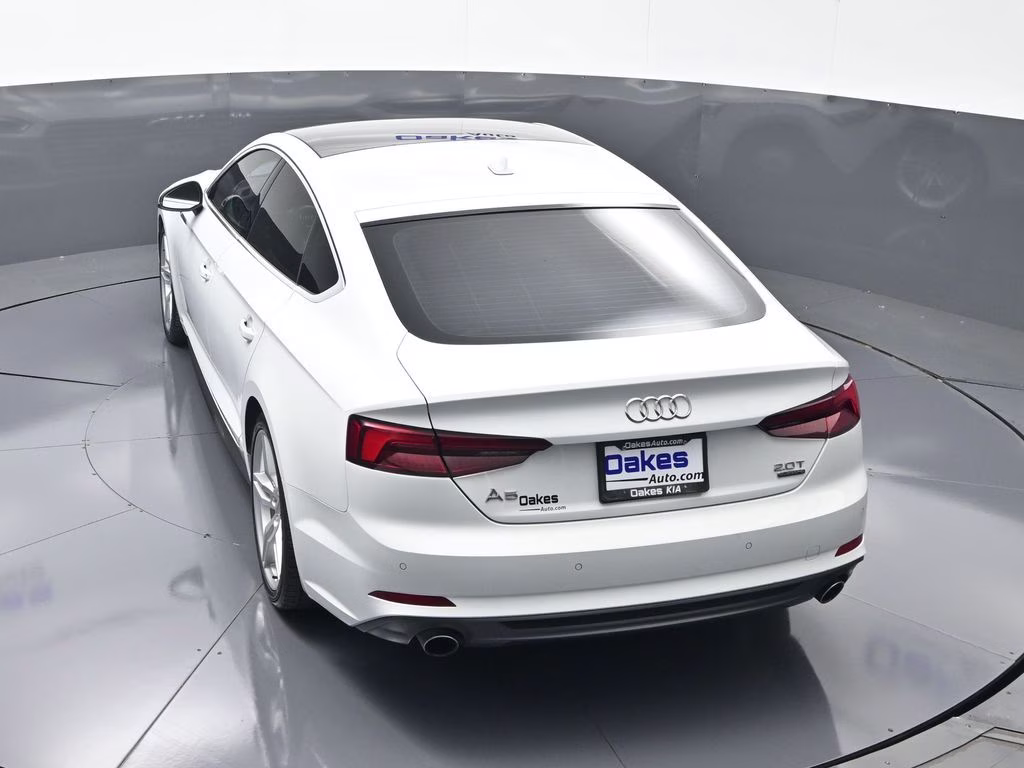 2018 Glacier White Audi A5 2.0T Premium Plus AWD Hatchback
