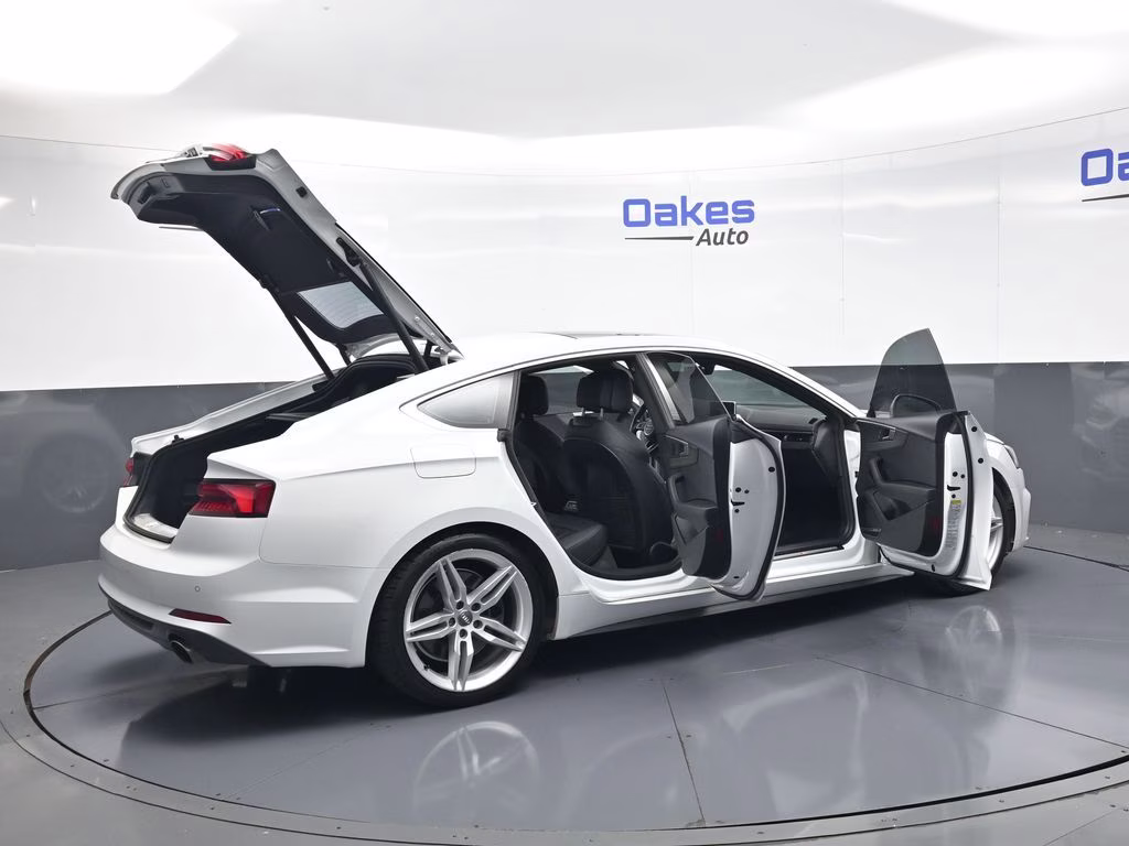 2018 Glacier White Audi A5 2.0T Premium Plus AWD Hatchback