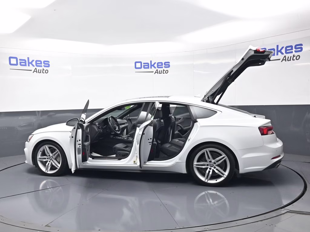 2018 Glacier White Audi A5 2.0T Premium Plus AWD Hatchback