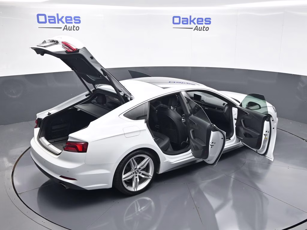2018 Glacier White Audi A5 2.0T Premium Plus AWD Hatchback
