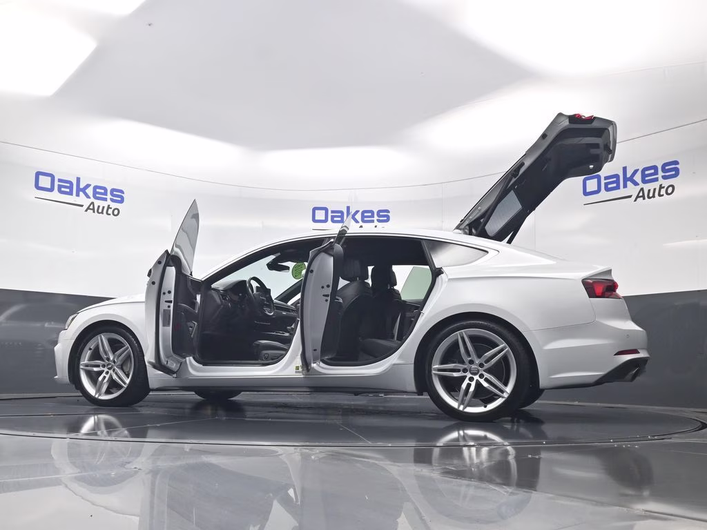2018 Glacier White Audi A5 2.0T Premium Plus AWD Hatchback