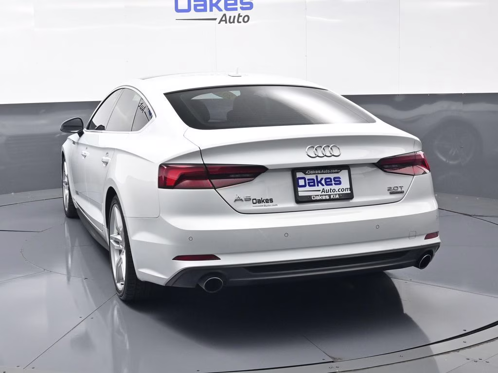 2018 Glacier White Audi A5 2.0T Premium Plus AWD Hatchback