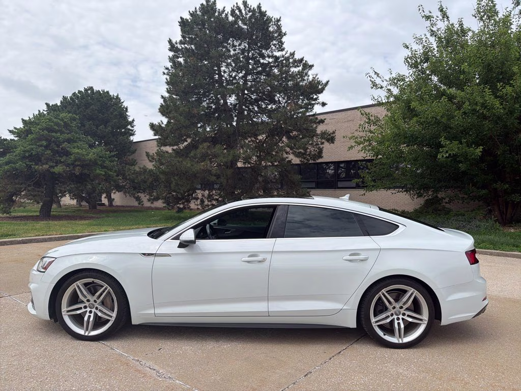 2018 Glacier White Audi A5 2.0T Premium Plus AWD Hatchback