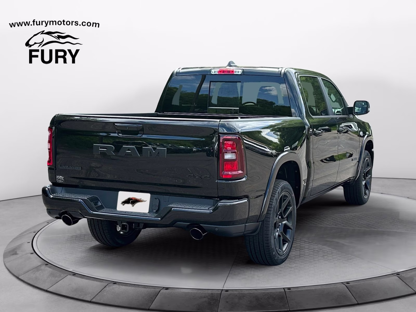 2026 Diamond Black Crystal Pearlcoat Ram 1500 Laramie 4X4 Truck