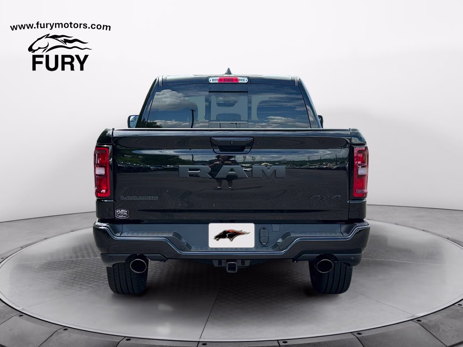 2026 Diamond Black Crystal Pearlcoat Ram 1500 Laramie 4X4 Truck