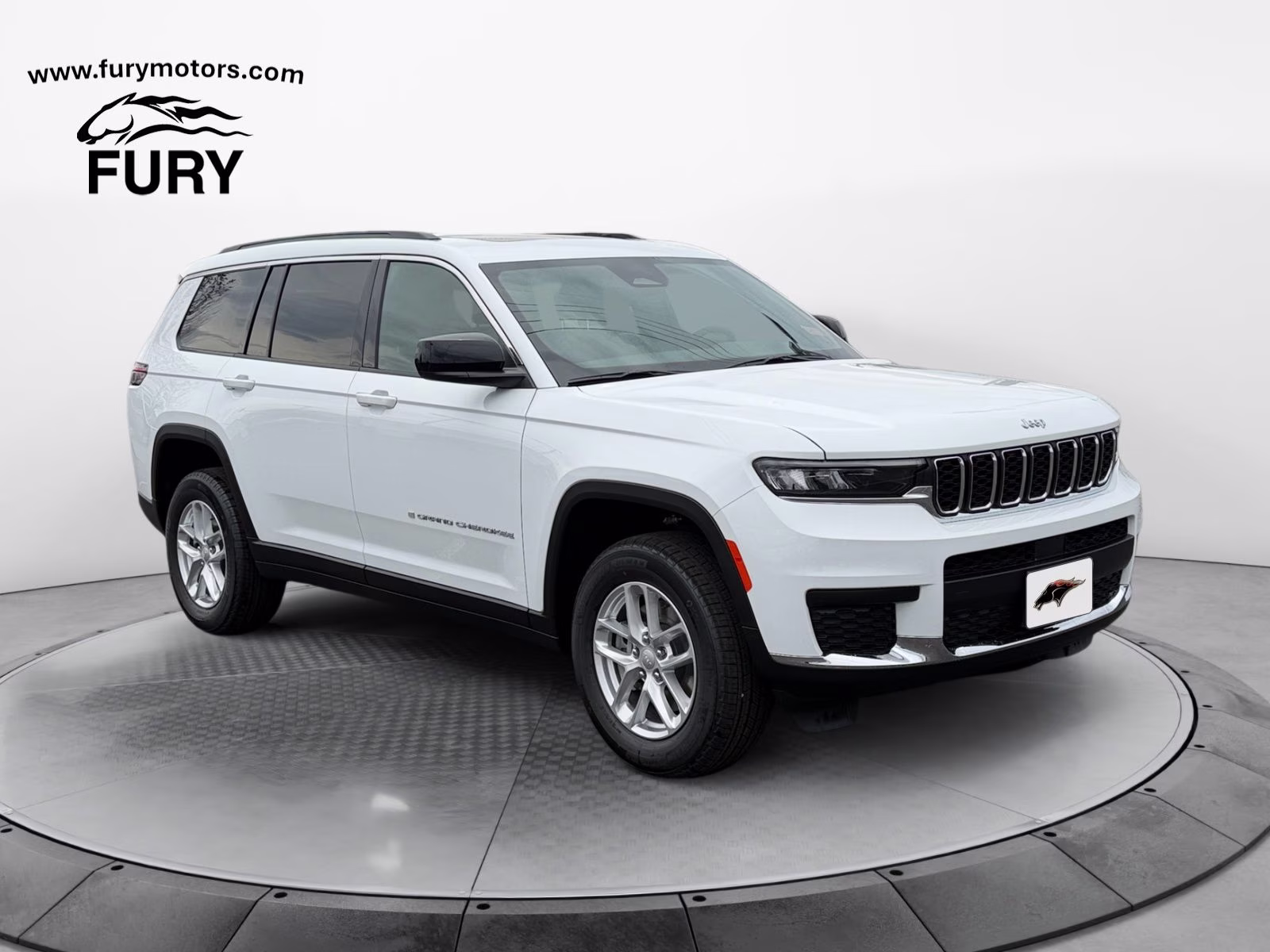 2026 Bright White Clearcoat Jeep Grand Cherokee L Laredo 4X4 SUV