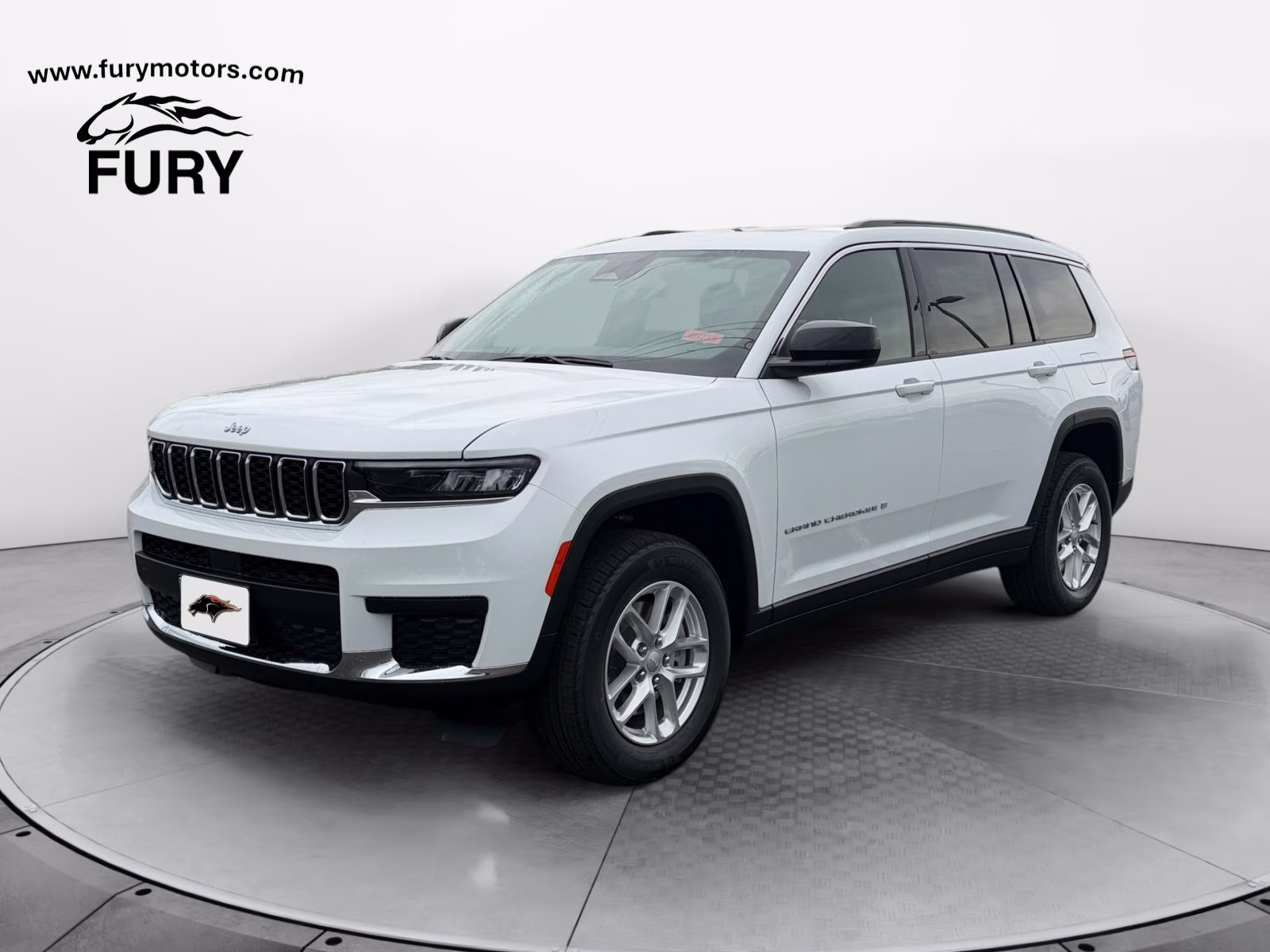 2026 Bright White Clearcoat Jeep Grand Cherokee L Laredo 4X4 SUV