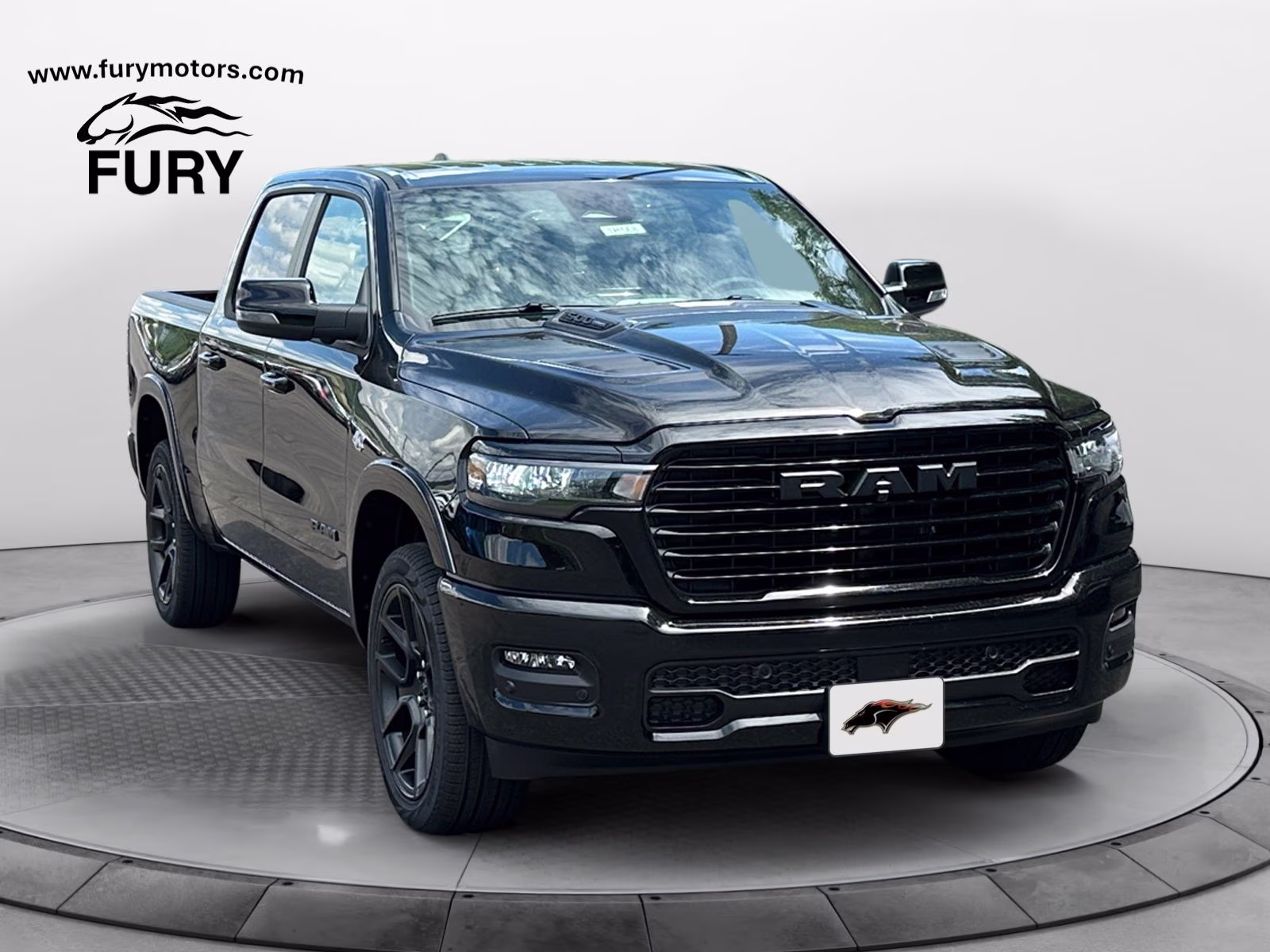 2026 Diamond Black Crystal Pearlcoat Ram 1500 Laramie 4X4 Truck