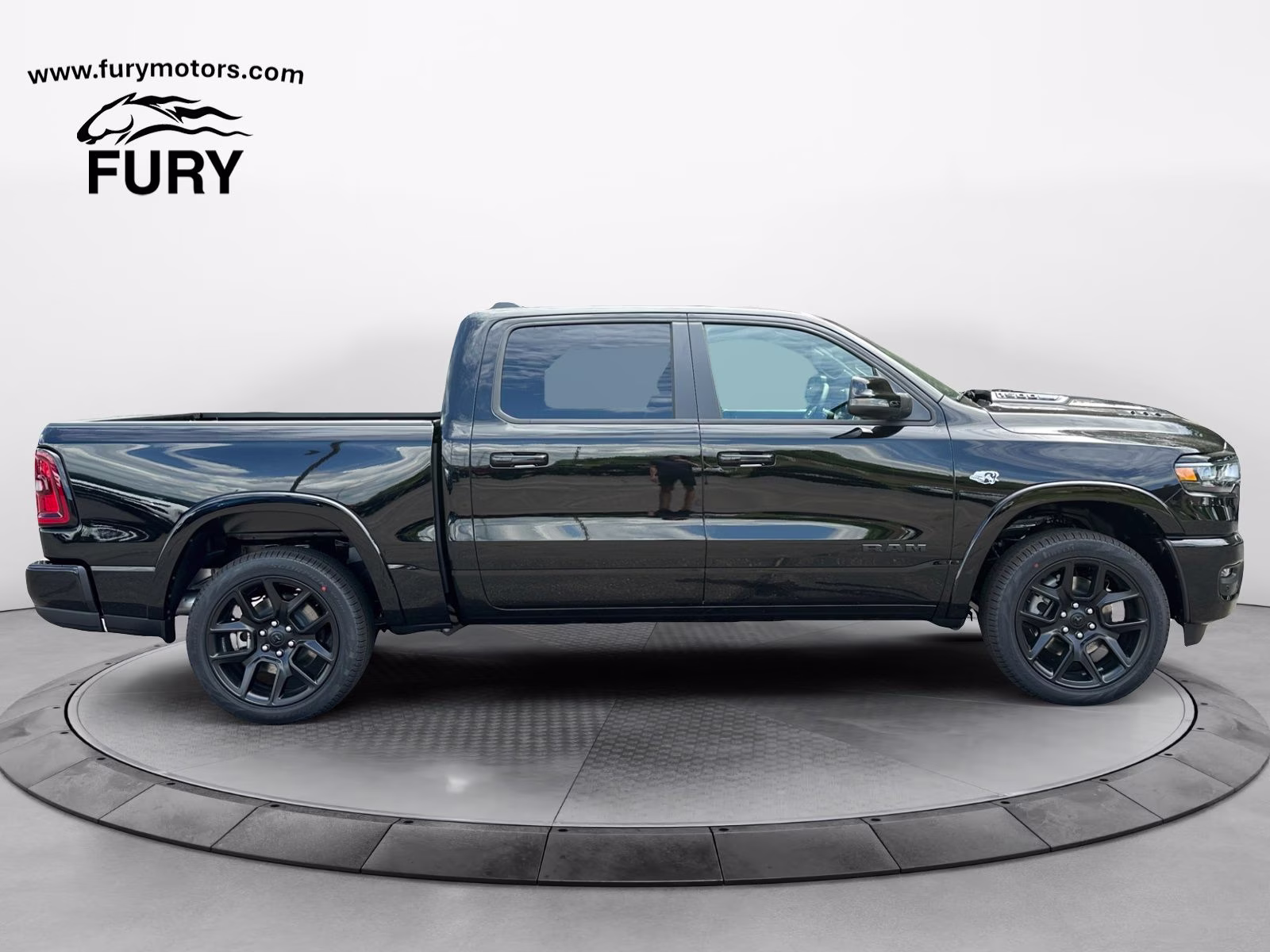2026 Diamond Black Crystal Pearlcoat Ram 1500 Laramie 4X4 Truck