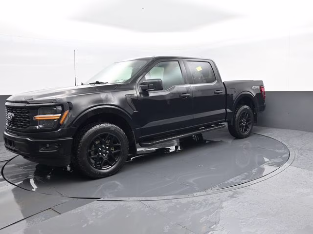 2024 Black Ford F-150 STX 4X4 Truck