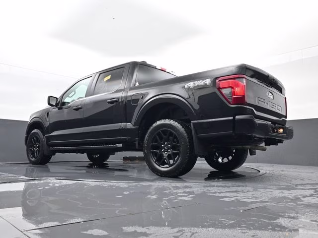 2024 Black Ford F-150 STX 4X4 Truck