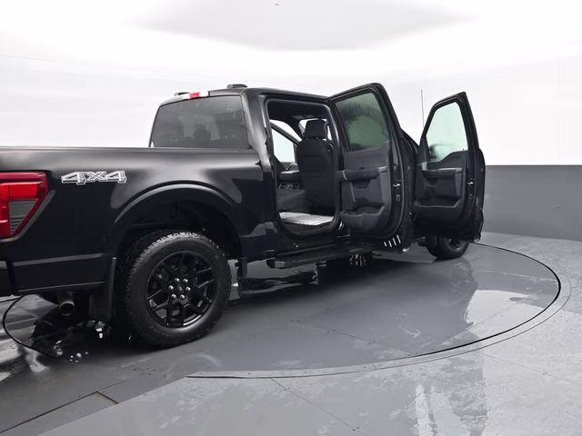 2024 Black Ford F-150 STX 4X4 Truck