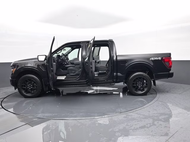 2024 Black Ford F-150 STX 4X4 Truck