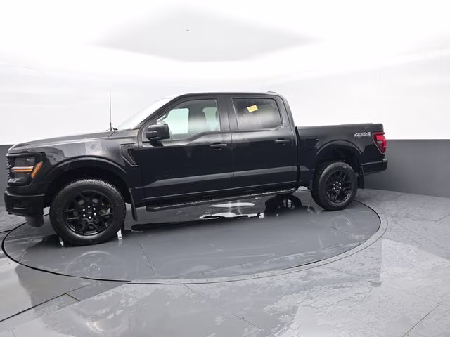 2024 Black Ford F-150 STX 4X4 Truck